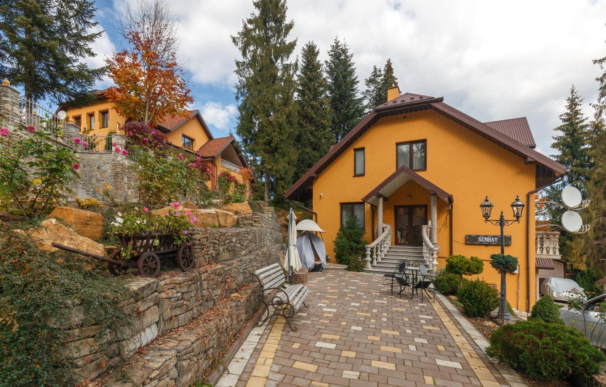 Апарт- Готель Sunray Skhidnytsya Skhidnytsia Kültér fotó